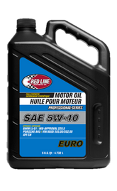 Red Line Professional Series Euro 5W40 Motor Oil - 5